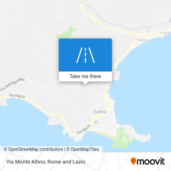 Monte Altino Street map