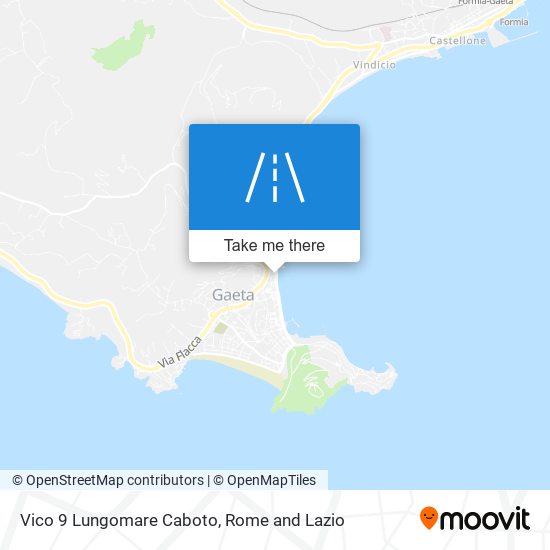 Vico 9 Lungomare Caboto map