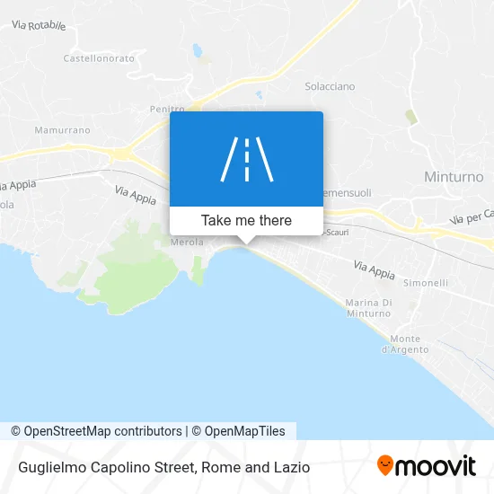 Guglielmo Capolino Street map