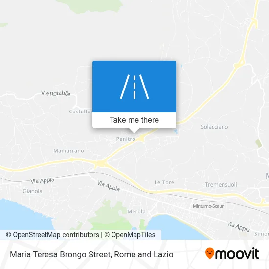 Maria Teresa Brongo Street map