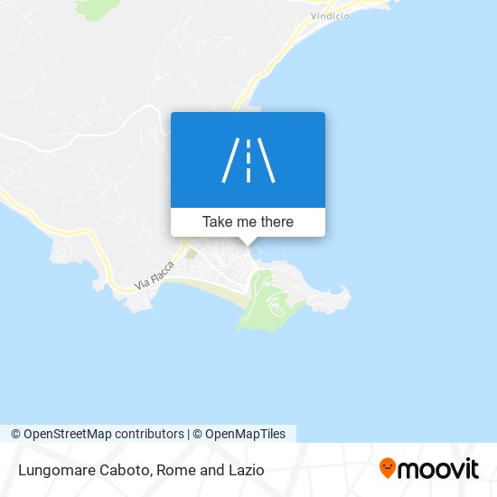 Lungomare Caboto map