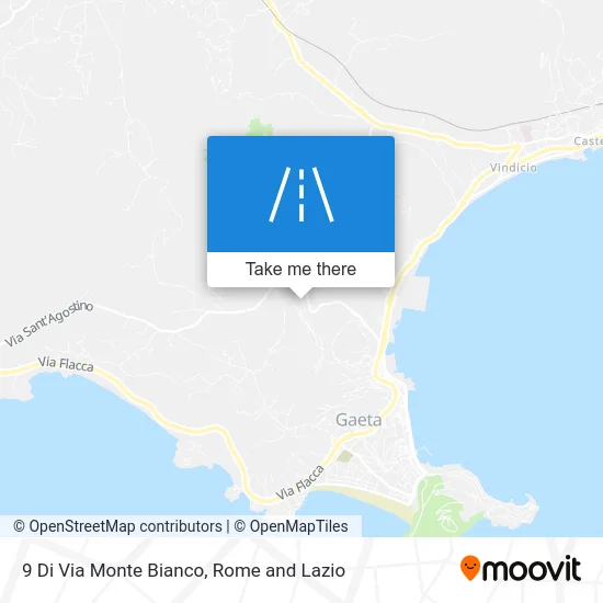 9 of Monte Bianco Street map