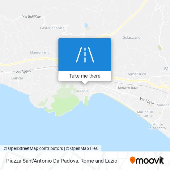 Piazza Sant'Antonio Da Padova map