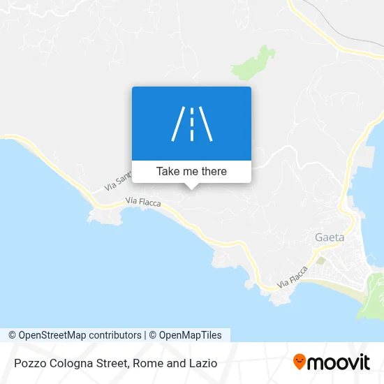 Pozzo Cologna Street map