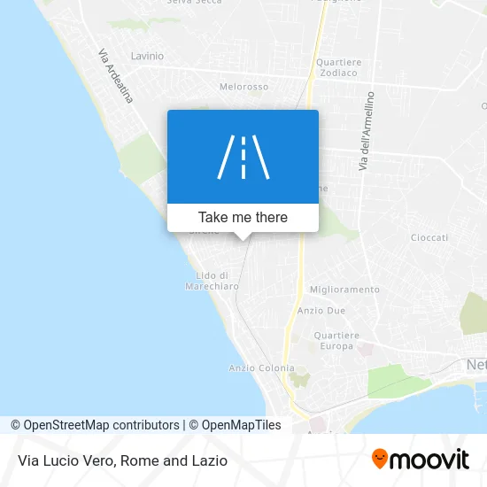 Lucio Vero Street map