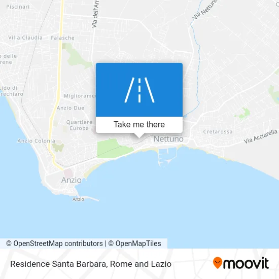 Santa Barbara Residence map