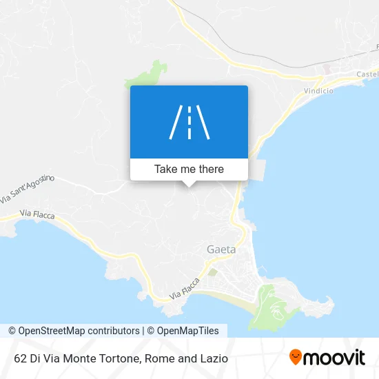 62 Di Monte Tortone Street map