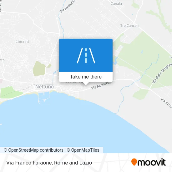 Franco Faraone Street map