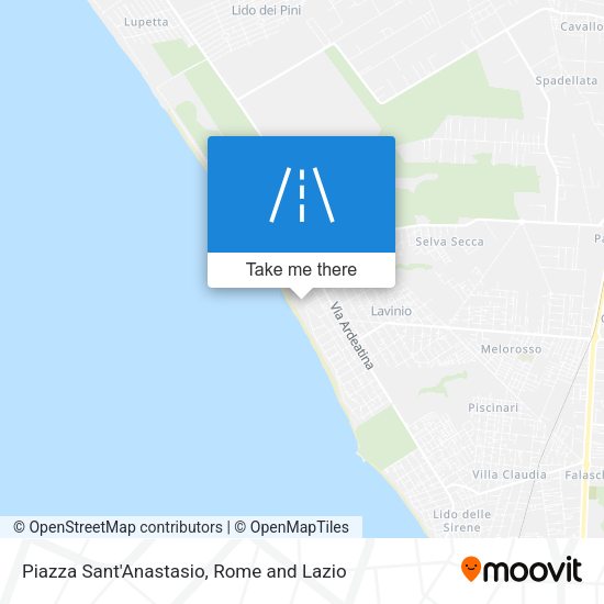 Piazza Sant'Anastasio map