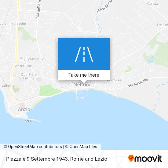 Piazzale 9 Settembre 1943 map