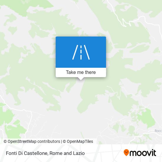 Fonti Di Castellone map