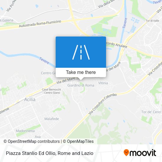 Piazza Stanlio Ed Ollio map
