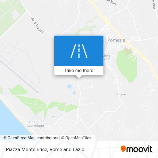 Piazza Monte Erice map