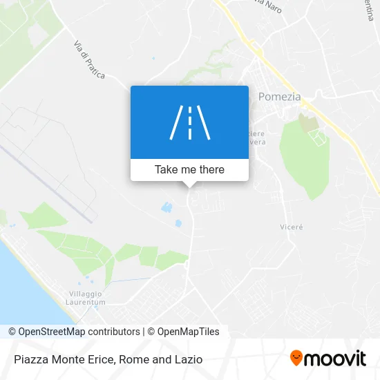 Piazza Monte Erice map