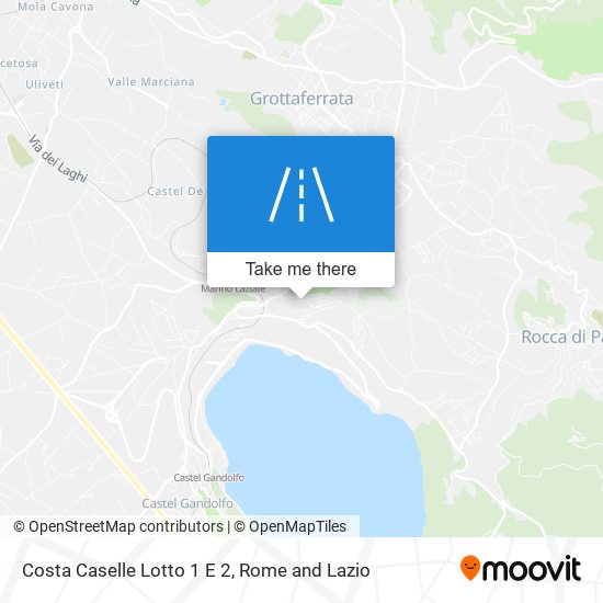 Costa Caselle Lotto 1 E 2 map