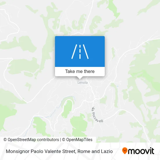 Monsignor Paolo Valente Street map
