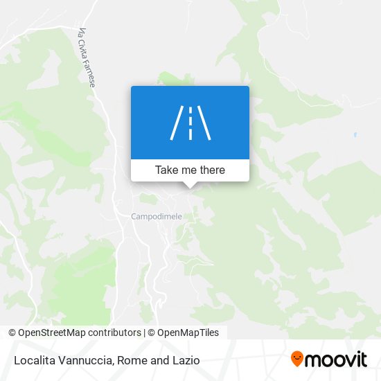 Localita Vannuccia map