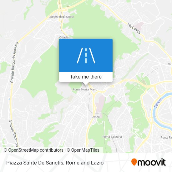 Piazza Sante De Sanctis map