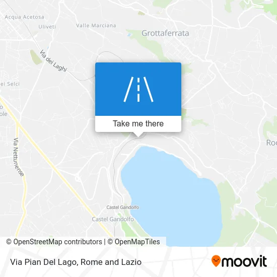 Pian Del Lago Street map