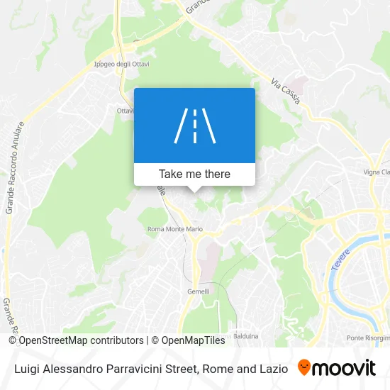 Luigi Alessandro Parravicini Street map