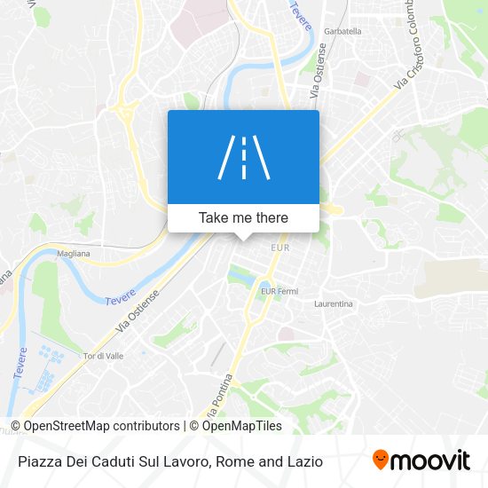 Piazza Dei Caduti Sul Lavoro map