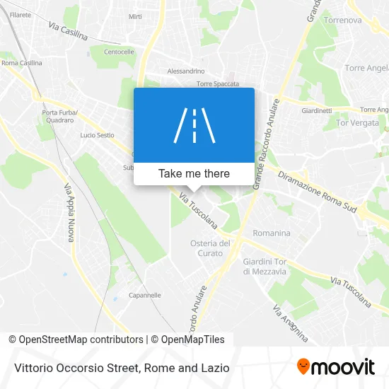 Vittorio Occorsio Street map