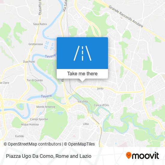 Piazza Ugo Da Como map