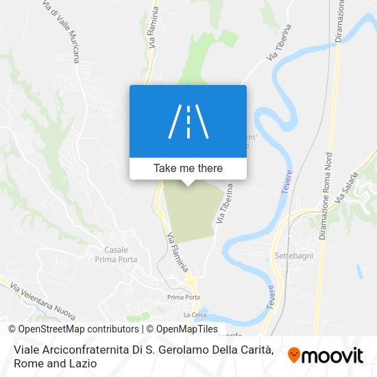 Viale Arciconfraternita Di S. Gerolamo Della Carità map