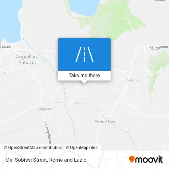 Dei Sobissi Street map