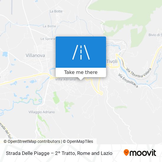 Strada Delle Piagge – 2º Tratto map