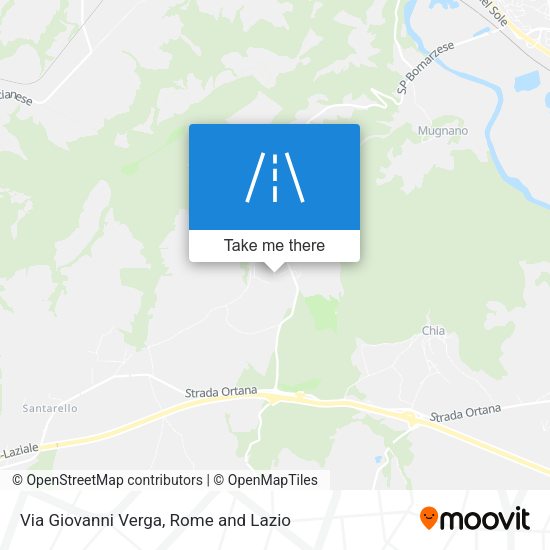 Via Giovanni Verga map