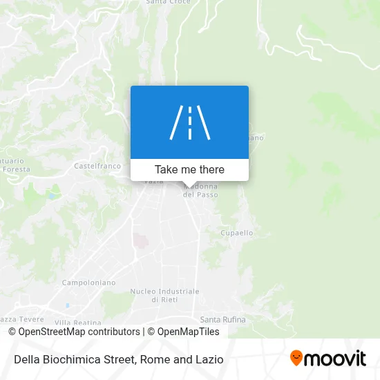 Della Biochimica Street map