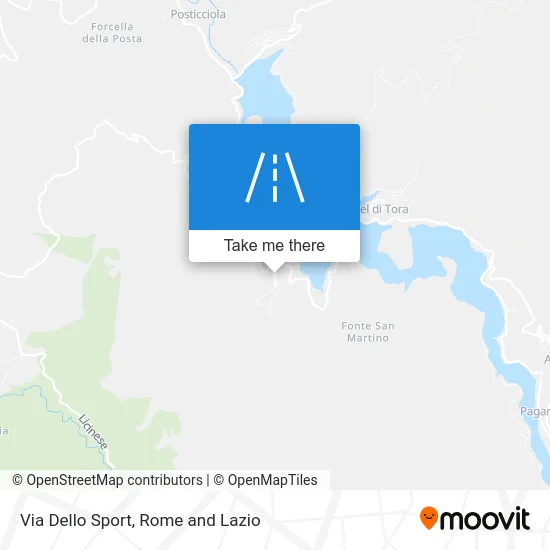 Sports Street map