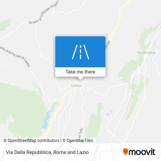 Via Della Repubblica map