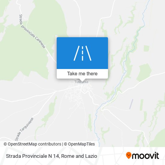 Strada Provinciale N 14 map