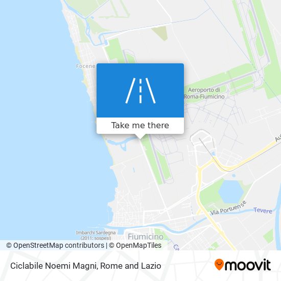 Ciclabile Noemi Magni map