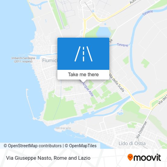 Via Giuseppe Nasto map