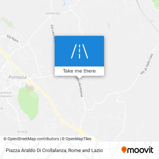 Piazza Araldo Di Crollalanza map