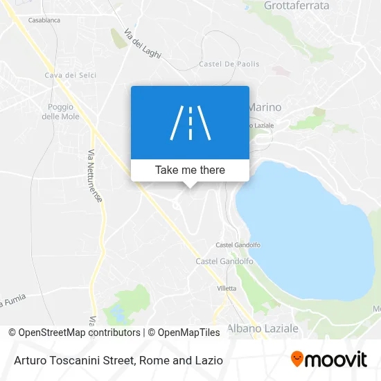 Arturo Toscanini Street map