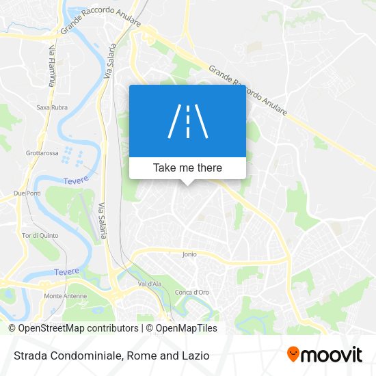 Strada Condominiale map