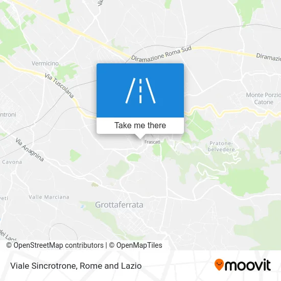 Synchrotron Avenue map