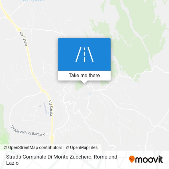 Strada Comunale Di Monte Zucchero map