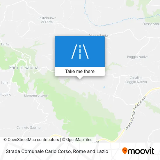 Carlo Corso Communal Street map