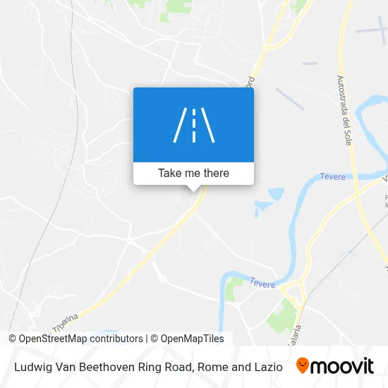 Ludwig Van Beethoven Ring Road map