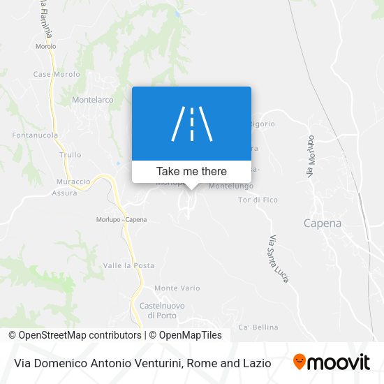 Via Domenico Antonio Venturini map