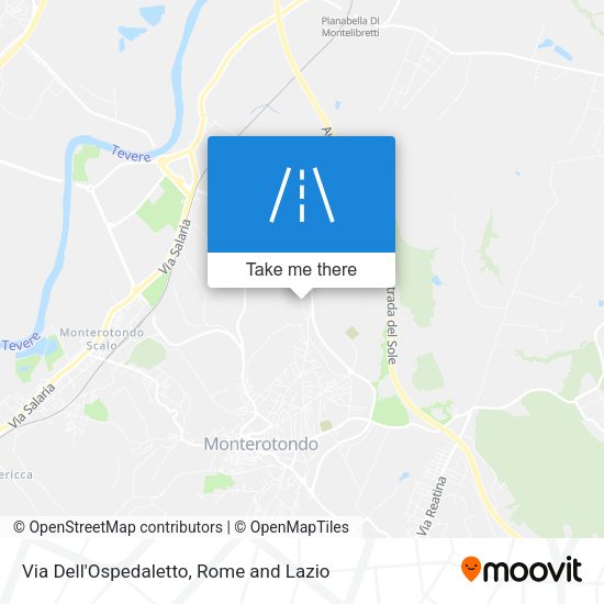 Via Dell'Ospedaletto map