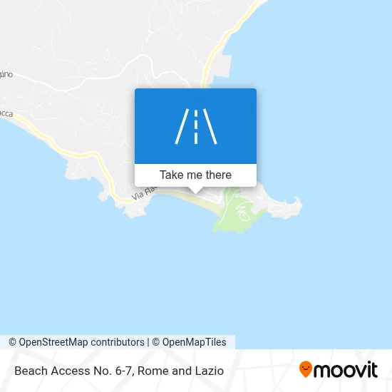 Beach Access No. 6-7 map