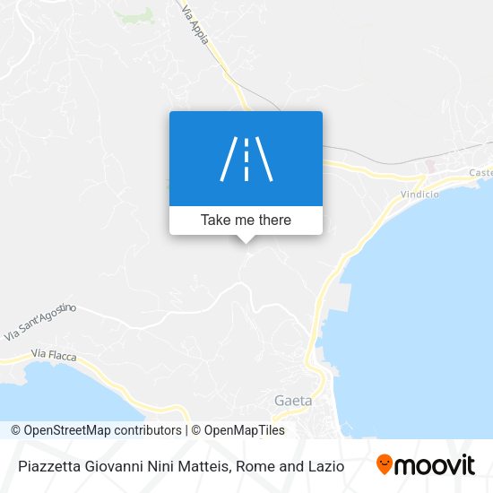 Piazzetta Giovanni Nini Matteis map