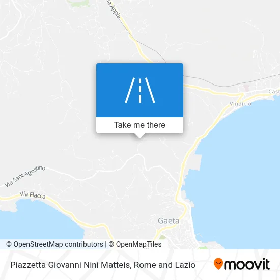 Piazzetta Giovanni Nini Matteis map