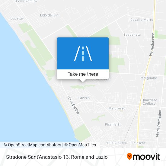 Stradone Sant'Anastasio 13 map